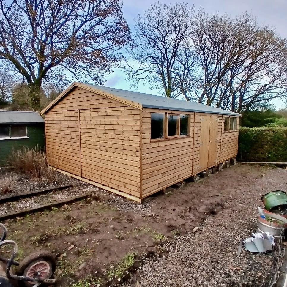 THE HEAVY DUTY RANGE (Apex Or Pent Roof)