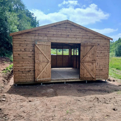 THE HEAVY DUTY RANGE  (Apex Or Pent Roof)