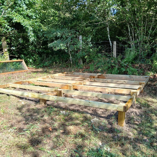 Timber Frame Base – Watkins Timber Buildings
